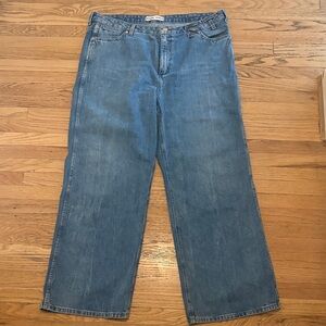 Wrangler X STAUD Blue Denim Jeans